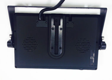 Rack Mount 10 Inch HD Mobil TFT LCD On-board Monitor Tampilan dengan Gambar Quad