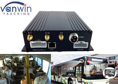 720 P HD perekaman video 4ch cctv dvr, ahd mdvr dengan 3 g gps wifi orang kontra untuk perhitungan penumpang bus