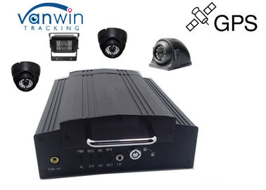4ch Hard disk kamera mobil dvr perekam video GPS untuk sistem kamera cctv