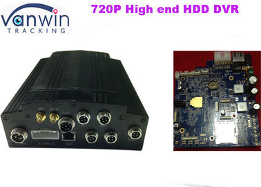 AHD 720P HD Mobile DVR, 3G GPS 4ch dvr mobil dengan perekam Audio Video
