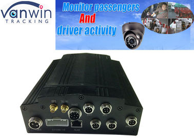 4CH Mobile 720P Mobil Mobile IP DVR Kit GPS Dengan sensor bahan bakar, jarak jauh memotong minyak untuk Truk Tangki