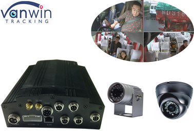 HDD 4CH WIFI 720P DVR Mobil G-Sensor Untuk Taxi 4ch MDVR dengan APP