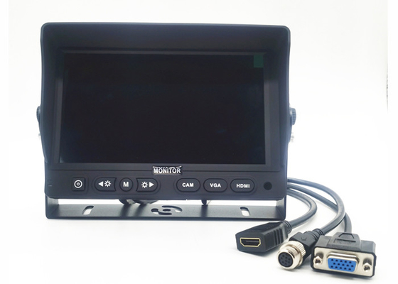 Android VGA HDMI Input AV TFT Monitor Mobil Untuk Tampilan Video HD MDVR