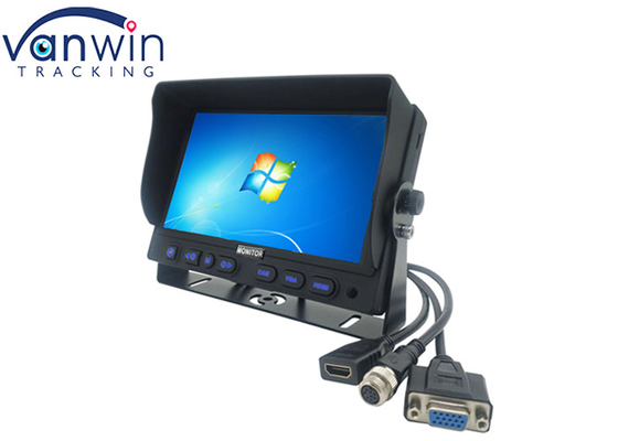 Monitor Mobil Digital 3 In 1 VGA HDMI 9 Inci Untuk Tampilan Video HD
