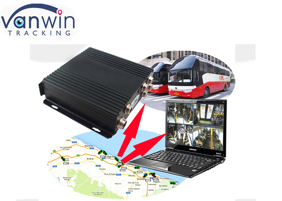 Sistem manajemen kendaraan streaming video langsung 3G 4G dengan GPS WIFI HDD SD memicu alarm SOS