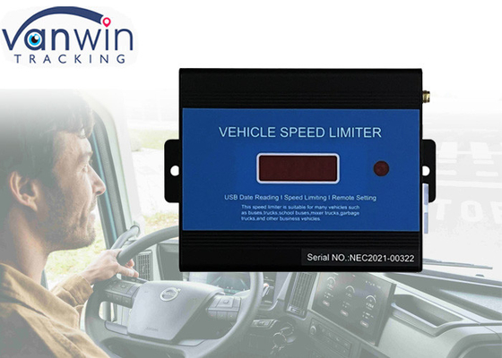 Overspeed Alarm Vehicle Speed ​​Limiter Perangkat Pembatas Kecepatan Mobil GPS 10 hingga 120km/jam