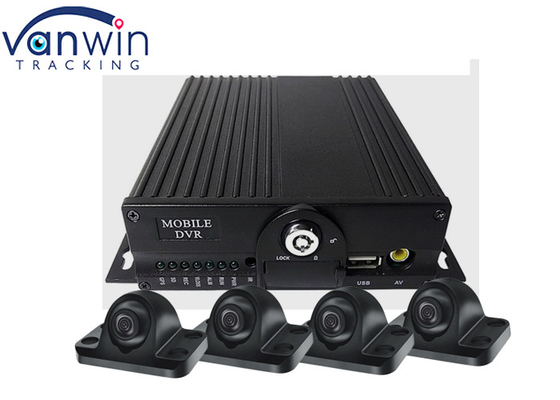 4G GPS WIFI 1080P HD Kamera Pengawasan Seluler Sistem Video 4CH Mobile MDVR