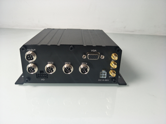 1080P MNVR GPS Tracking 4 Channel Mobile DVR Untuk Manajemen Armada Kendaraan