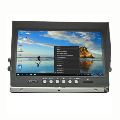 Private Mold 10inch IPS LCD Screen VGA 4Pin Monitor Mobil Wanita Untuk MDVR