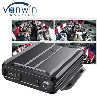 Portable Mini 4CH SD Card Car Camera Recorder dengan GPS Truck Tracking