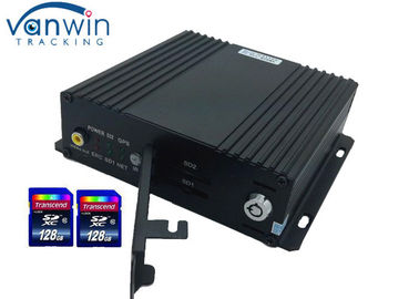 Truk Bus Dan Kamera Cctv Taxi Shockproof 4 Channel MDVR Dengan GPS Wifi 3G Remote Control