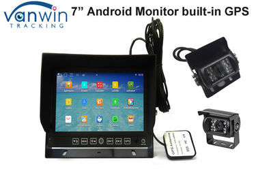 7 Inch Android Car Video Monitor Sistem Navigasi GPS Max 32GB Perekaman Kartu SD