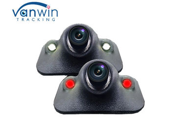 MiNi 360 Derajat Rotasi kamera tersembunyi 2 LED Parkir Bantuan Kamera Tampak Depan Kamera