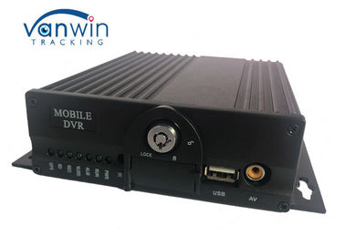 4CH Dual SD slot perekam video digital 1080P GPS WIFI 4G MDVR dengan VGA, RJ45, Interkom