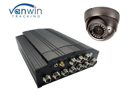 4 Saluran 1080P RS232 Kendaraan CCTV DVR SSD Hard Disk MDVR GPS 4G