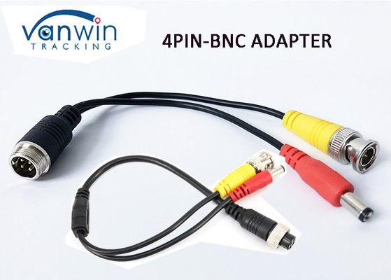 4 Pin Kabel Konektor Penerbangan Kabel Audio DVR BNC RCA Panjang 23cm