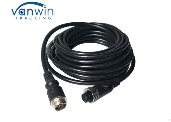 6PIN Aviation Plug Cable Male Female Extension Cable untuk Dahua Streamax IP Camera