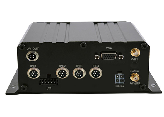 4G 3G GPS WIFI Perekam Video Seluler 4ch HDD MNVR 4 Kamera DVR Untuk Taksi Truk Bus Sekolah