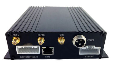 3G realtime monitoring mobil DVR / MDVR / mobile DVR mendukung penghitungan sensor oli penumpang