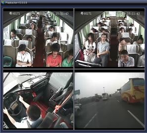 Mobil Video CCTV Mobile DVR Bus People Counter / Sistem Penumpang Penumpang Bus