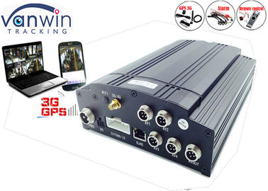 720P Kendaraan sistem DVR Kamera untuk Mobil dan Taksi sistem pemantauan Kamera Kendaraan 4 input