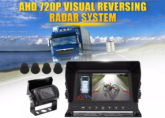 Auto 12V 24V Visual Reversing Radar System Car Backup Radar Untuk Tugas Berat