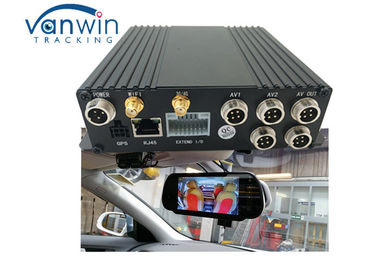 Keamanan Kamera CCTV Night Vision H.264 256GB SD Card MDVR, GPS 3G WIFI Perekam Video untuk Bus