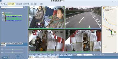H.264 CCTV AHD 720P Bus Armada DVR Mobile HD Dengan Kendaraan pc GPS Camera