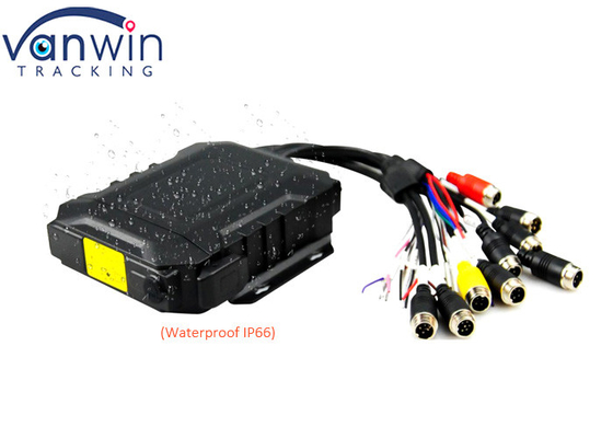 4CH SSD HDD 4G DVR Seluler HDD IP66 Tahan Air Tahan Debu
