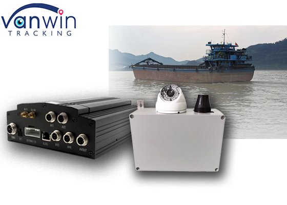 4G GPS HDD Mobile DVR Sistem Streaming Video Langsung Untuk Penggalian Pasir Dredger Kapal