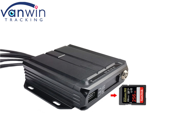 1080P AHD 4ch 3g 4g GPS SD Card Mobile DVR Untuk Taksi Cab Mini Bus Armada