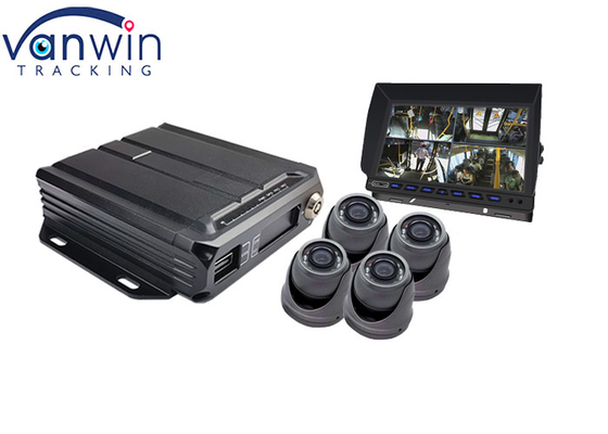 1080P AHD 4ch 3g 4g GPS SD Card Mobile DVR Untuk Taksi Cab Mini Bus Armada