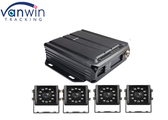 1080P AHD 4ch 3g 4g GPS SD Card Mobile DVR Untuk Taksi Cab Mini Bus Armada