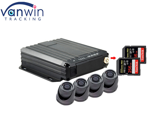 1080P 4 Channel AHD dual SD MDVR mobil kendaraan dvr sistem