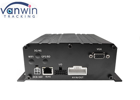 4ch 4G GPS WIFI H.265 HDD dvr kendaraan seluler untuk manajemen armada kendaraan