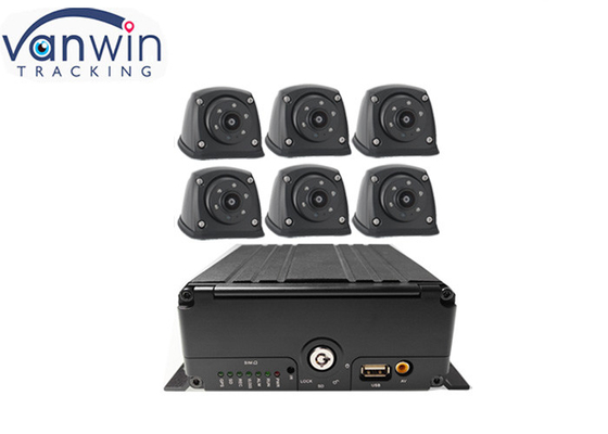 6ch 4g Realtime Video Streaming HDD Mdvr 1080p GPS Wifi Untuk Pemantauan Kendaraan
