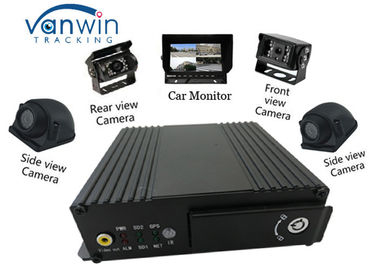Mini HD 4 channel full 720P WIFI Kit Kamera CCTV untuk Kendaraan