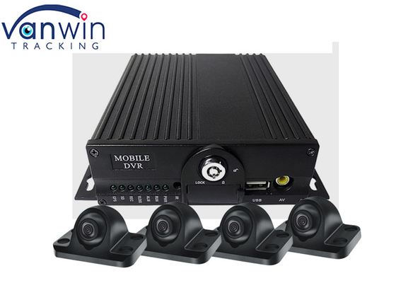 4G GPS WIFI CMSV6 Kartu SD Ganda DVR Seluler 4 Saluran