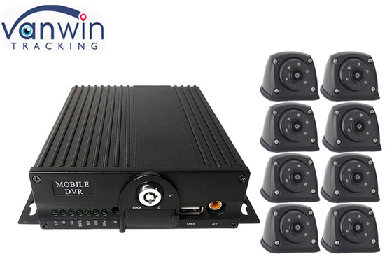 Perekam DVR Otomotif Linux 8ch Dengan Sensor Keluaran Alarm G HDMI