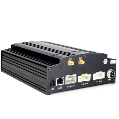 8 Channel Mobile DVR dengan 3G 4G GPS dan 2TB HDD Dukungan untuk Pemantauan CCTV Kendaraan