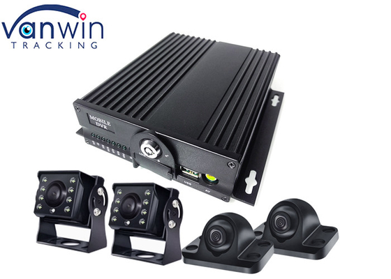 4CH 3G 4G GPS WIFI 1080P HD mobile surveillance dvr video system