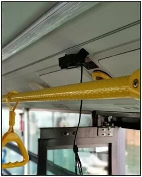 WIFI 3G 4G Kamera Penghitung Orang Penghitung Penumpang Bus Otomatis