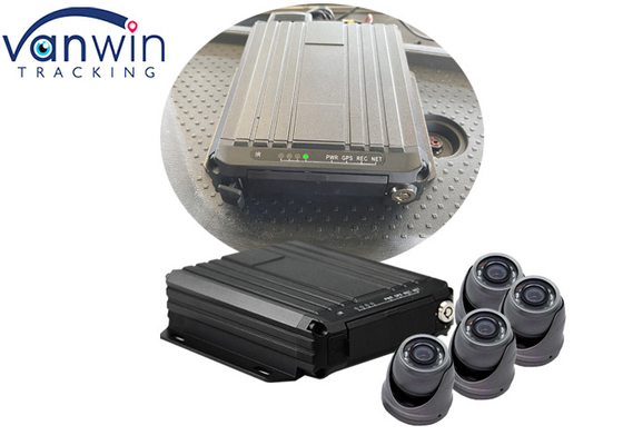 4G Online Video SD card mobile dvr GPS Tracking Solusi Pemantauan Suhu Untuk Truk Pendinginan