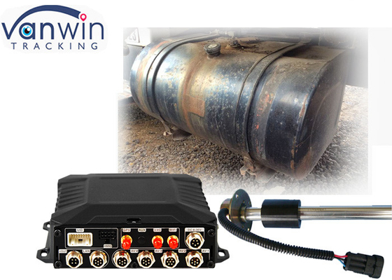 4ch Wifi GPS Vehicle Fuel Tracking HD Mobile DVR dengan 8V-36V Power Supply dan Kapasitas Tinggi