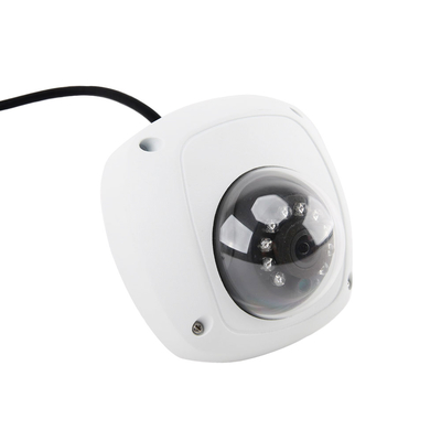 1080P AHD Dome Vandal Proof Camera Wide View Angle Vehicle Infrared Untuk Bus