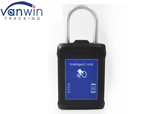 GSM 4G Alarm Keamanan Smart Door Lock GPS Padlock Untuk Logistik Kargo