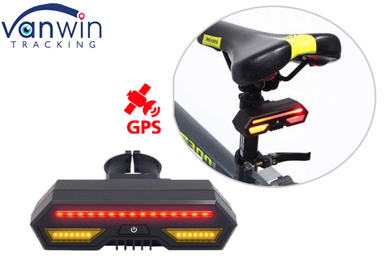 Mini Waterproof 4G Wireless Bike Finder Tracker Bike GPS Tracker Dengan Lampu Belakang