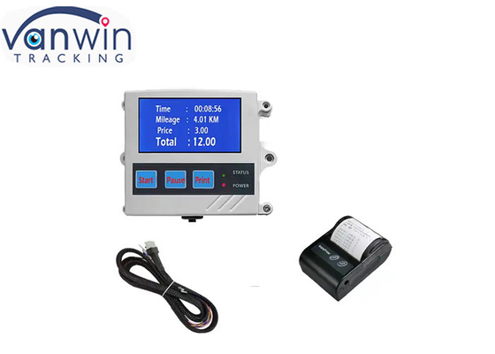 Pabrik kustomisasi taksimeter meter dengan printer untuk kendaraan taksi GPS Tracker
