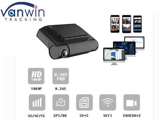 4G wifi 1080p TF kartu dash camcorder dengan GPS 2ch ahd mdvr kamera 1080p untuk kendaraan