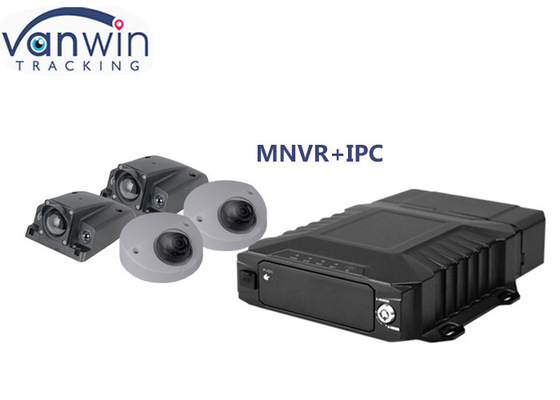1080P IP MNVR 4 Channel Mobile NVR Dengan GPS 4G WIFI AI